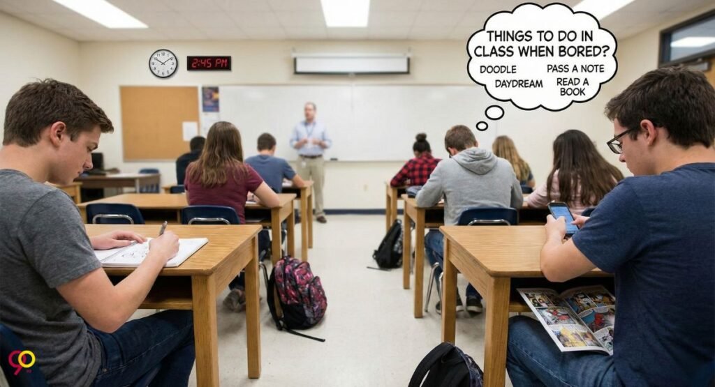 things to do in class when bored?