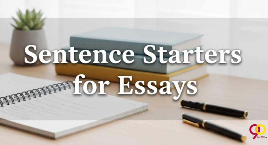 sentence starters for essays